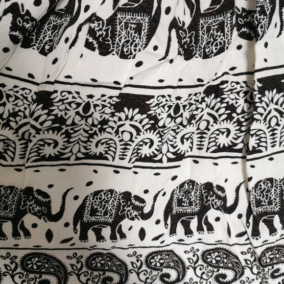 Tradition Pattern Mini Dress - Picture 3 of 4